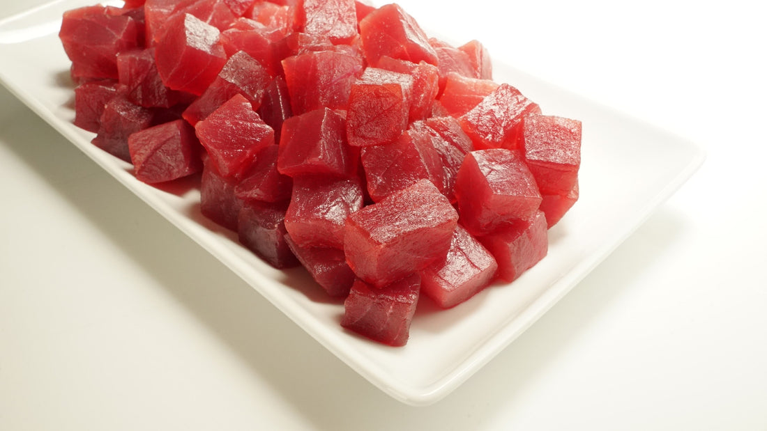 Poke bowl made with fresh Hawaii ahi