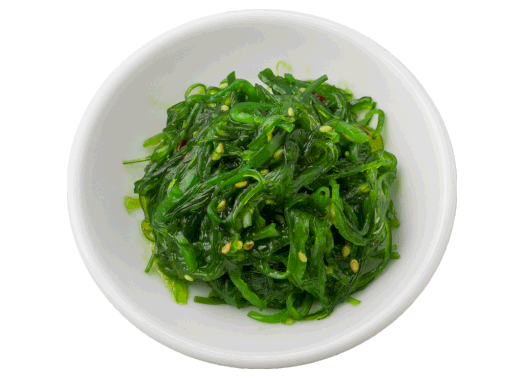 Ginger seaweed salad, The Ahi Club