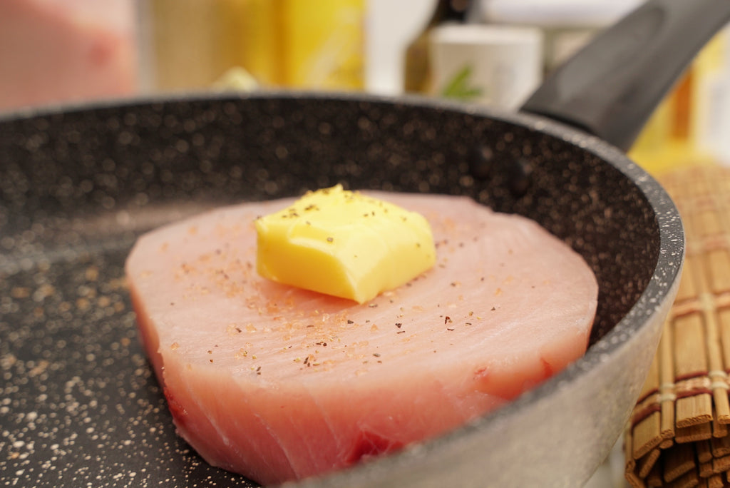 Hawaii wild caught swordfish sashimi cut, The Ahi Club