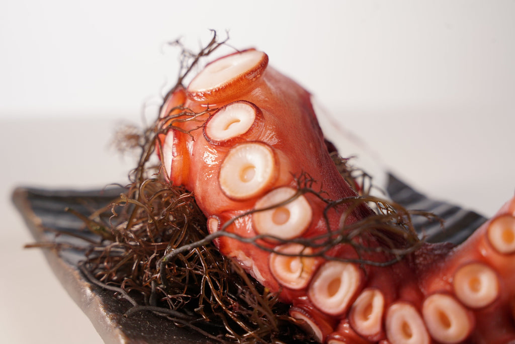 Japan steamed madako octopus, The Ahi Club