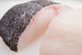 Hawaiian blue snapper polu sashimi cut, Ahi Club