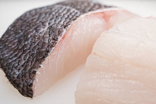 Hawaiian blue snapper polu sashimi cut, Ahi Club