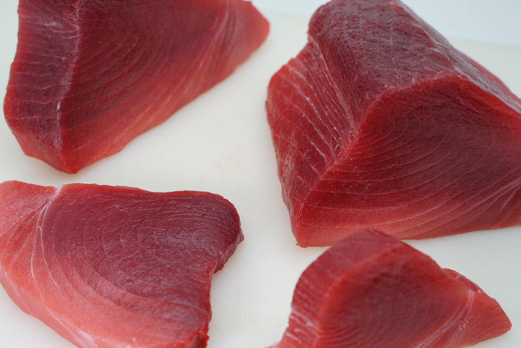 Hawaiian bigeye ahi premium fillet, The Ahi Club