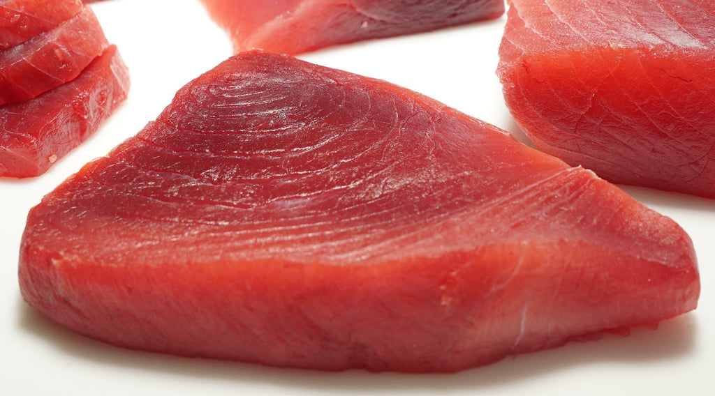Hawaiian bigeye ahi toro belly, The Ahi Club