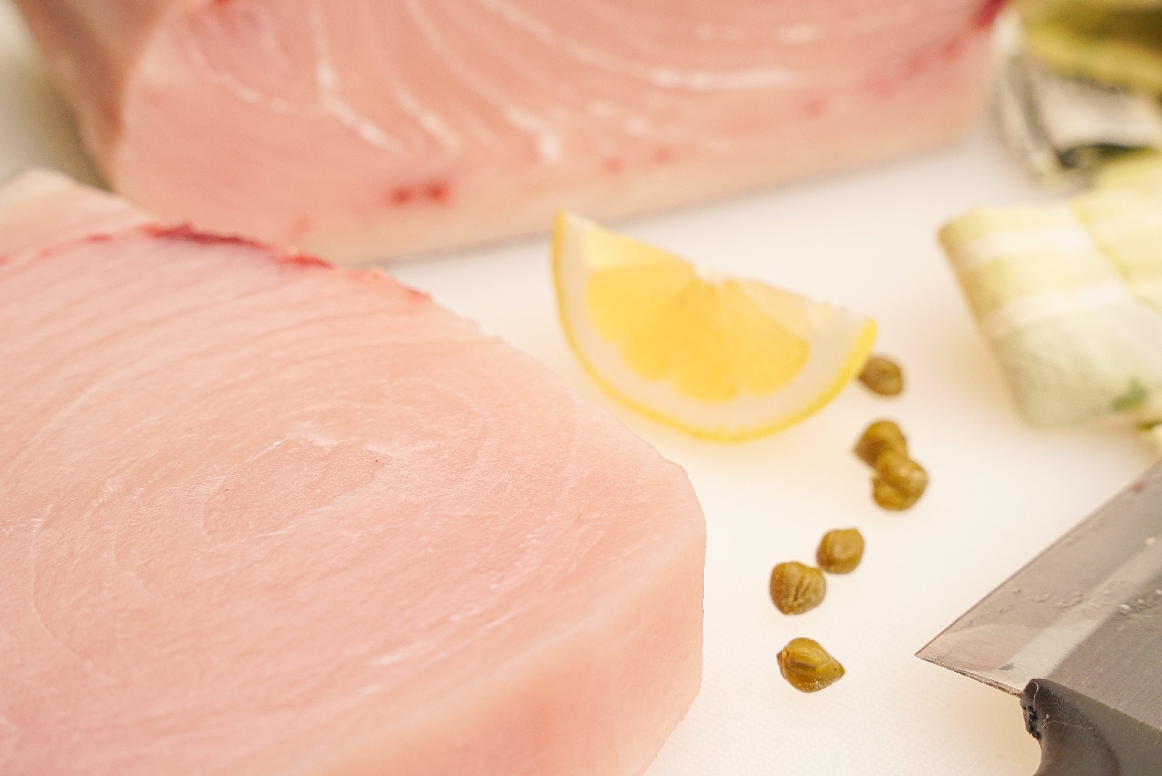Hawaii wild caught swordfish sashimi cut, The Ahi Club