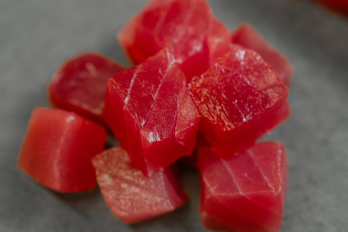 Sashimi-Grade Hawaiian Ahi - Poke Cut