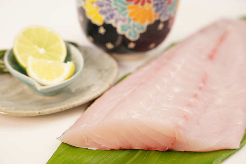 Hapuka sea bass sashimi cut, The Ahi Club